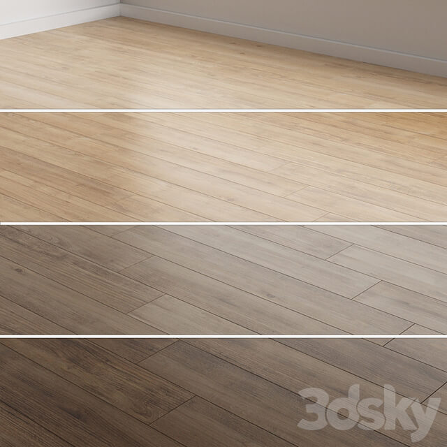 Oak Flooring 4 colors 5 installations 11
