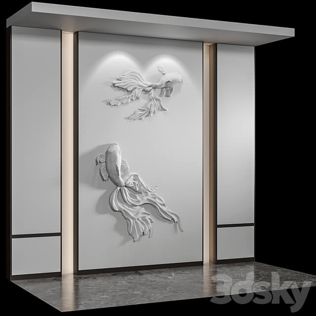 Bas relief Fish