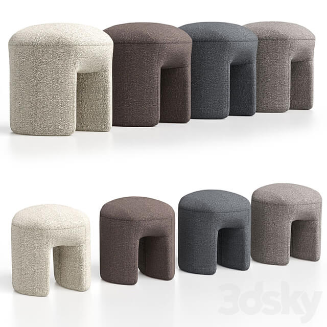 Pouf Shaggy by Ogogo