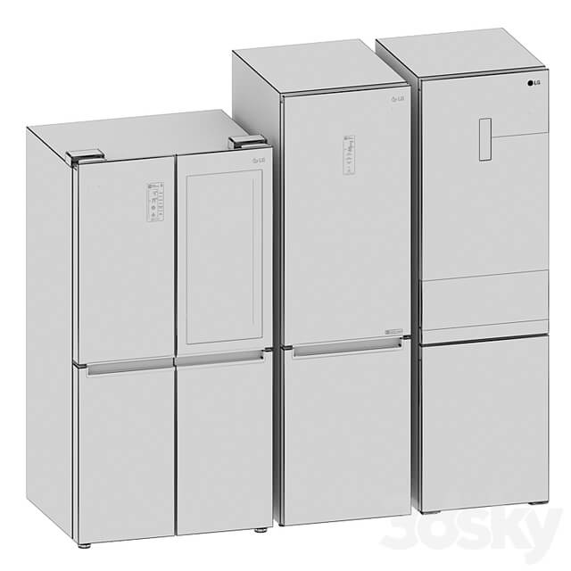 Refrigerator set LG 11
