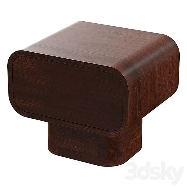 Huron Nightstand Side Table