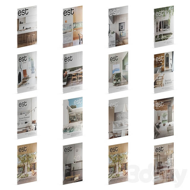 EST Architecture And Design Magazines Set