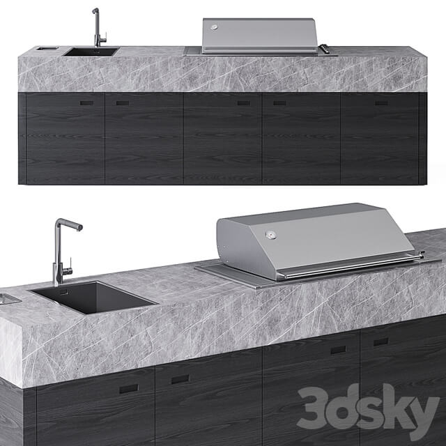 OCQ BBQUBE PRO Outdoor kitchen
