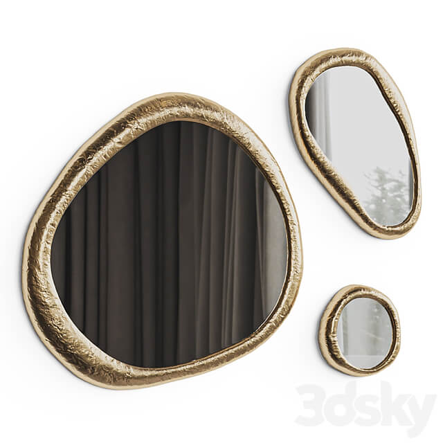 Abstract mirror Halo by Boca do lobo