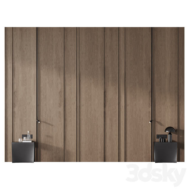 Headboard 002 | bedroom headboard | Wall composition