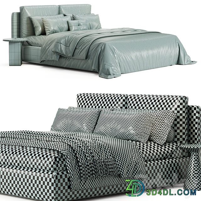 BAYPORT bed by Diotti
