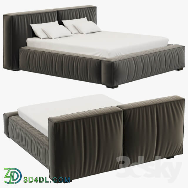 Bed RH Teen Sona Upholstered Platform Bed