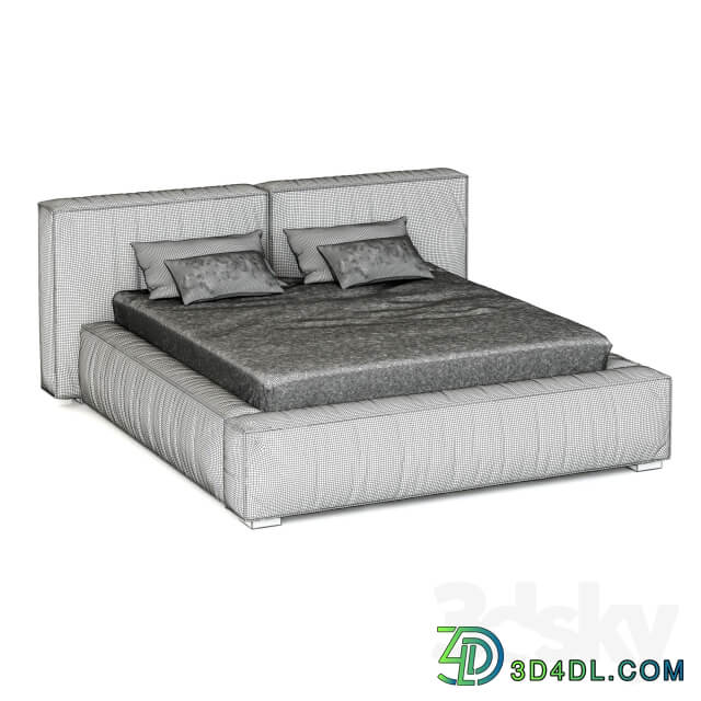 Bed RH Teen Sona Upholstered Platform Bed