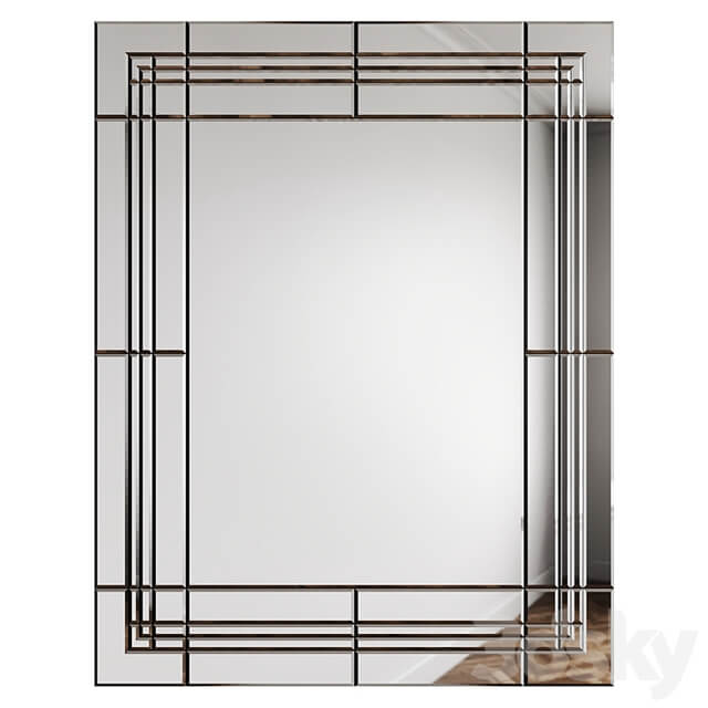 Mirror with bevels Mirror 01