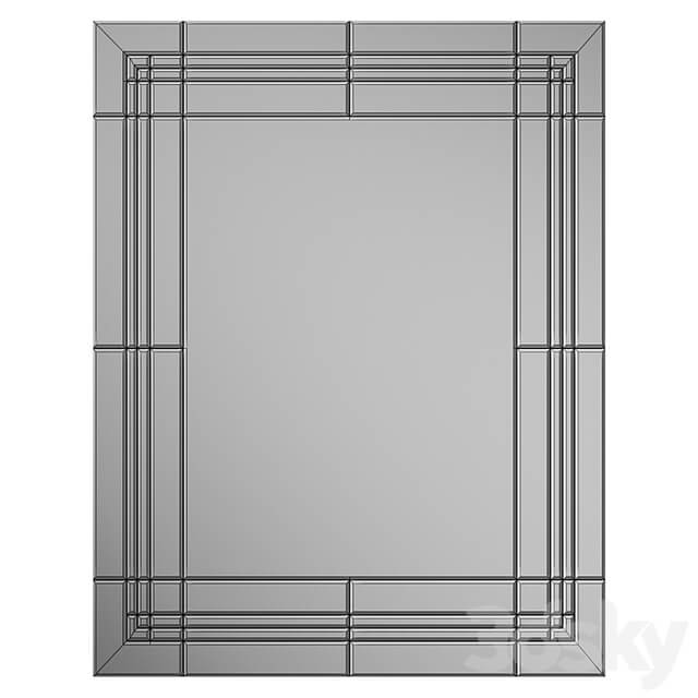 Mirror with bevels Mirror 01