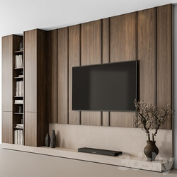 TV Wall Wooden Set 110 