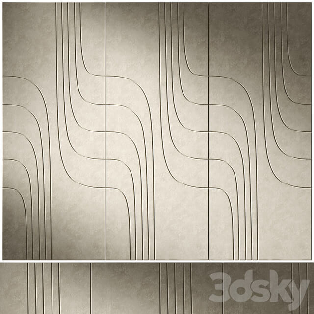 3d panel EchoPanel Ohm by Woven Image