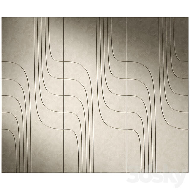 3d panel EchoPanel Ohm by Woven Image