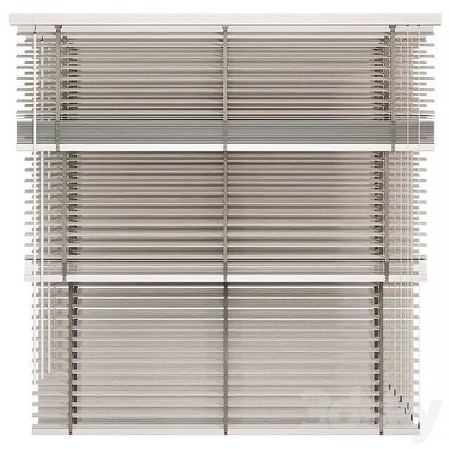 Wooden blinds 03, Folding wooden blinds