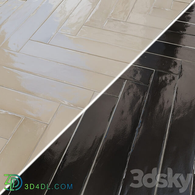 Porcelain tiles EQUIPE MANACOR 6.5x40 cm
