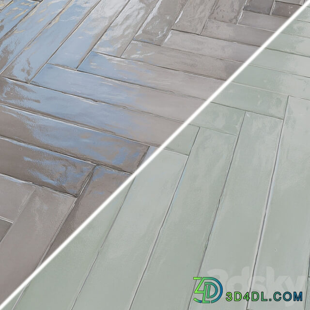 Porcelain tiles EQUIPE MANACOR 6.5x40 cm