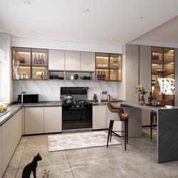  Kitchen Model By Huy Hieu Lee 