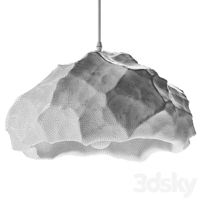Hanging chandelier Modern Pendant Wabi Sabi