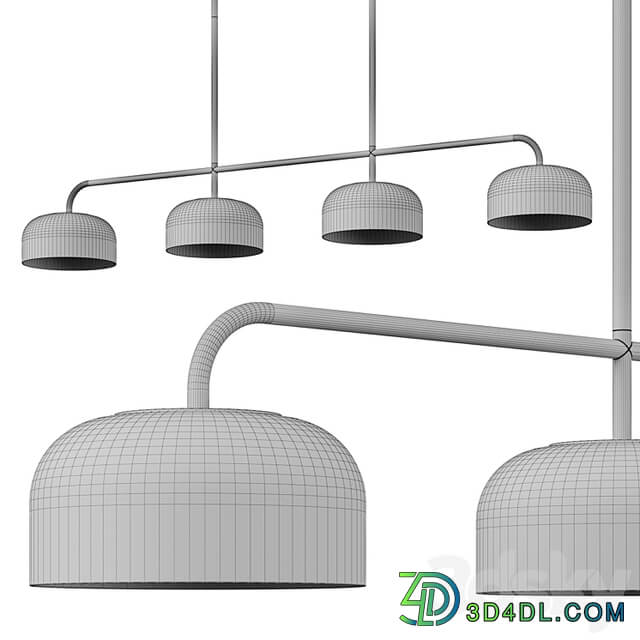 Aromas del Campo Ipon Linear Pendant Lamp