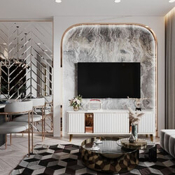 3D Interior Scene File 3dsmax Model Livingroom 593 By Hoang Tuan Anh 