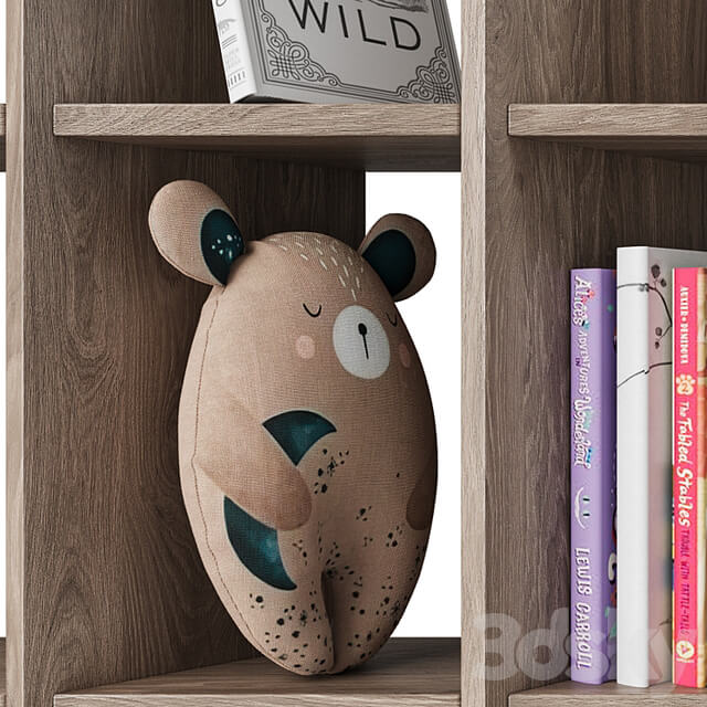 Bookcase for childrens room 2