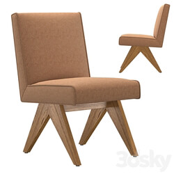 JAKOB FABRIC DINING SIDE CHAIR 