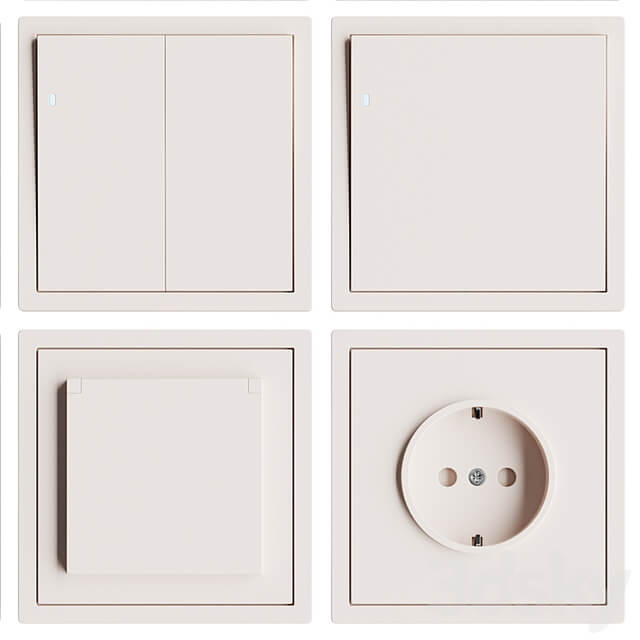 Donel sockets and switches
