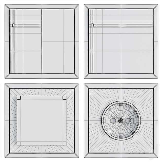 Donel sockets and switches