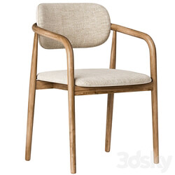 Natural Beige Dining Chair 