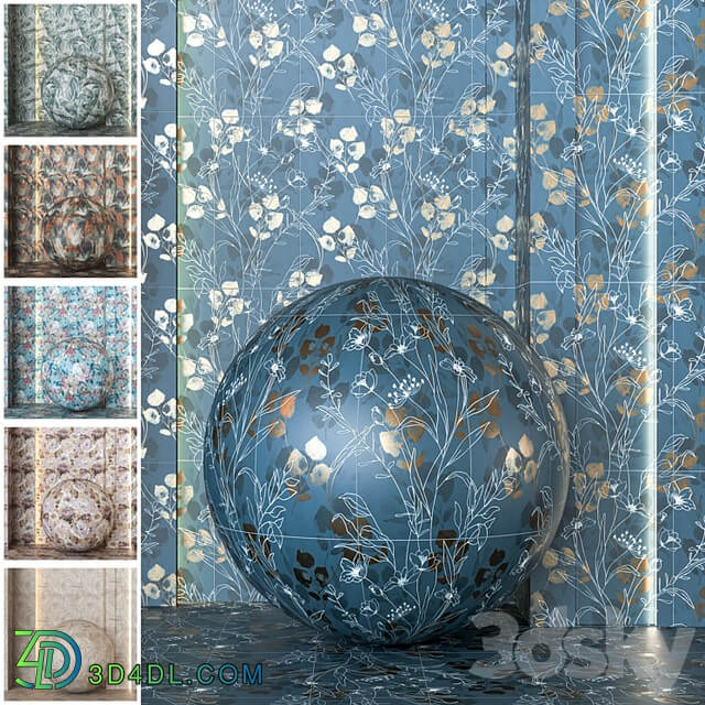 6 in 1 4K Italon Boutique Pack Textures & Materials Seamless Vol 1