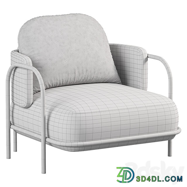 GASTON ARMCHAIR By Carpanese Home