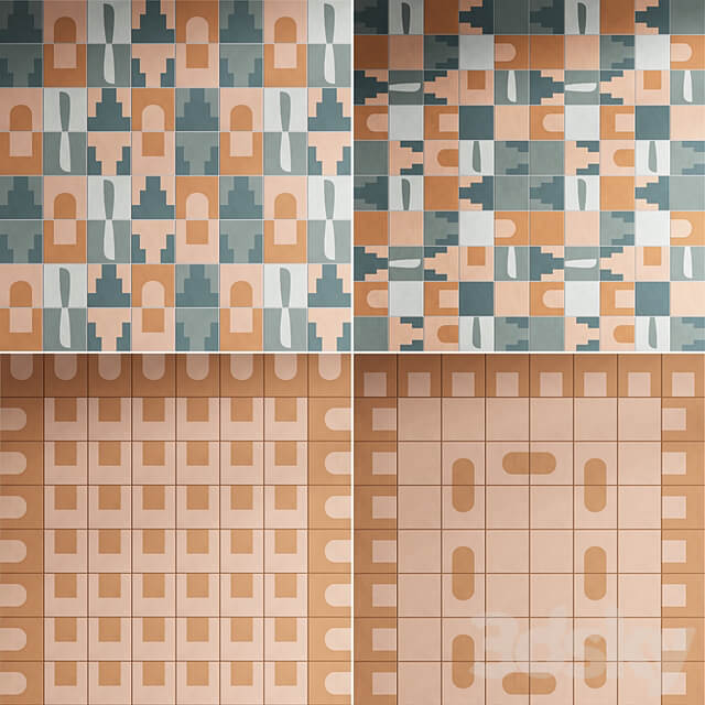 Fioranese tiles | Italian Landscape Collection