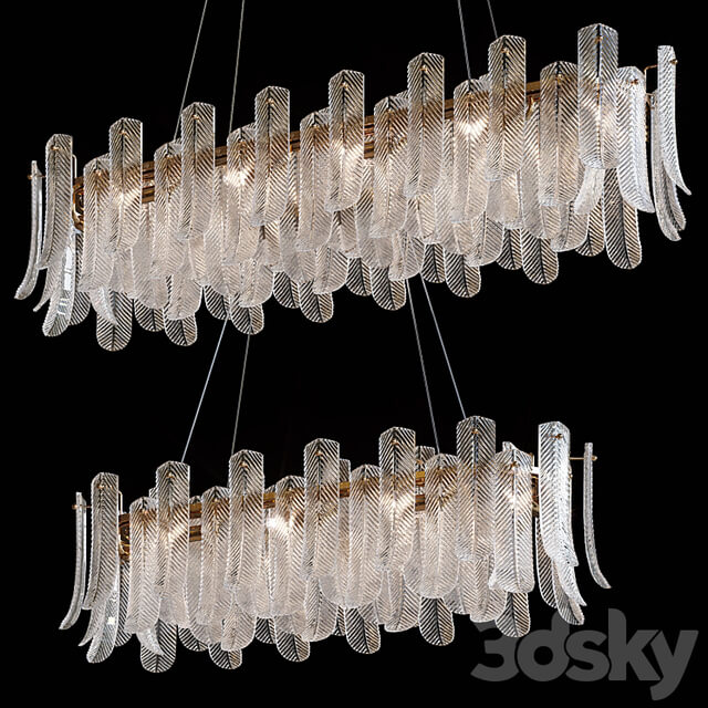 Hanging chandeliers SELVAR by Lampatron
