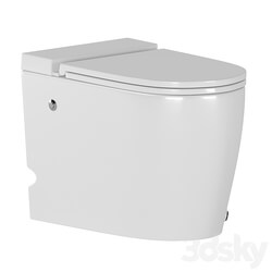 ABBER Bequem side mounted toilet with pulse flush 