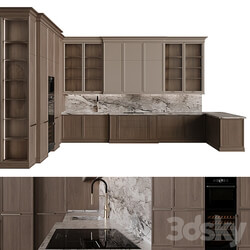 Neoclassical style kitchen 51 