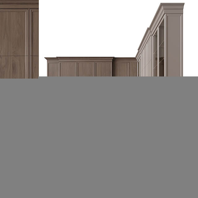 Neoclassical style kitchen 51