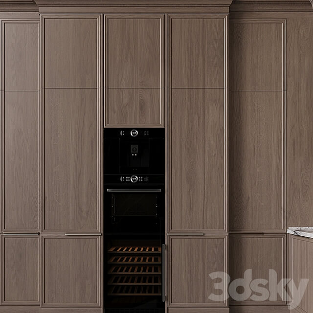Neoclassical style kitchen 51