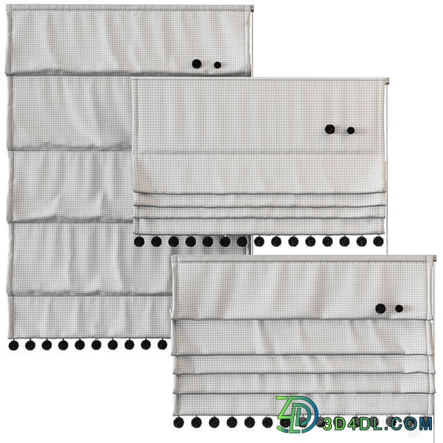 Roman blinds for children&#39;s rooms