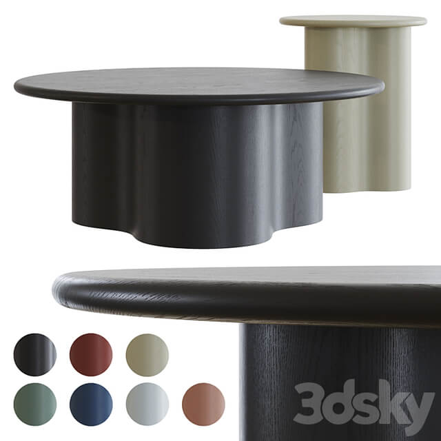 Artie Wave Coffee Table by Globewest