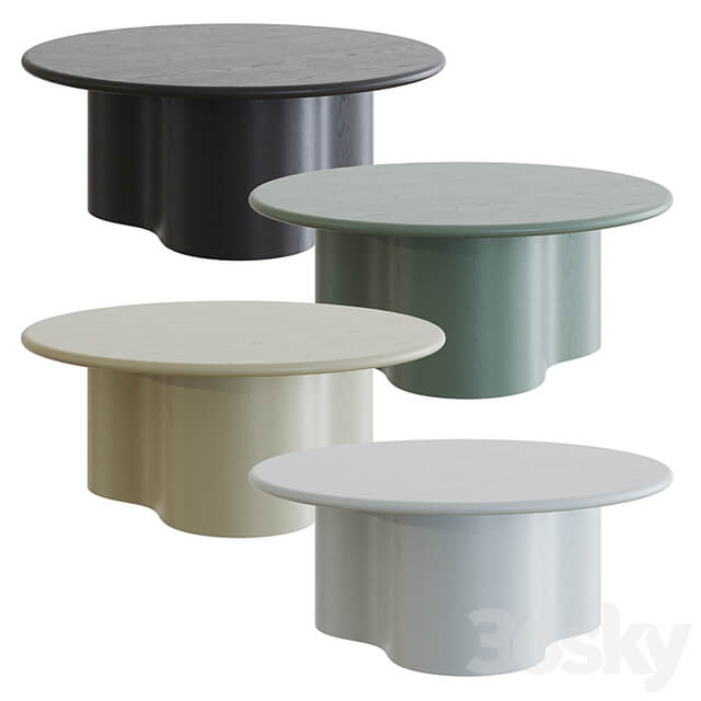 Artie Wave Coffee Table by Globewest