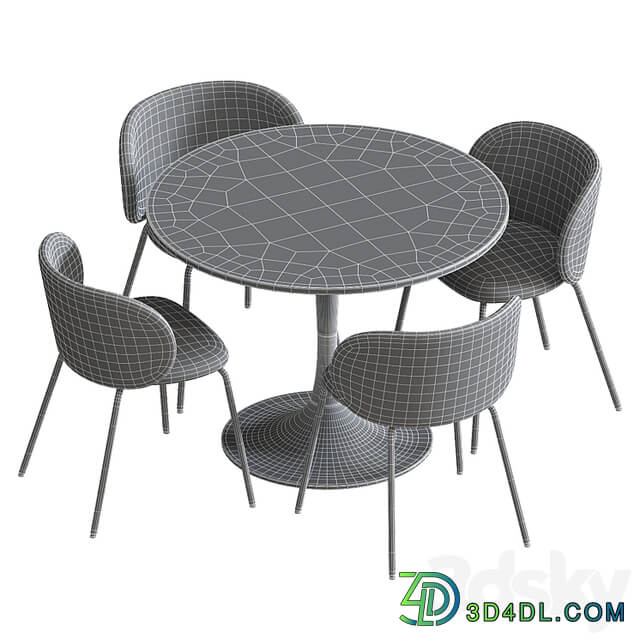 IKEA DOCKSTA KRYLBO table and chairs