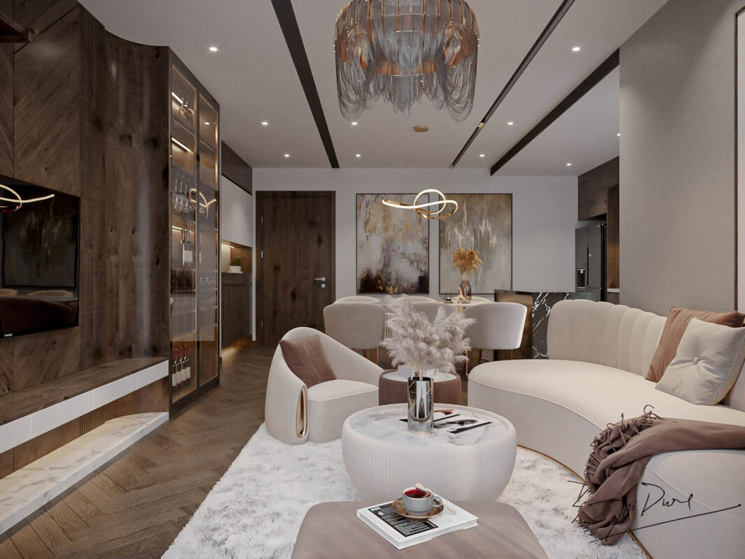  Apartment Interior Model By Dung Tran