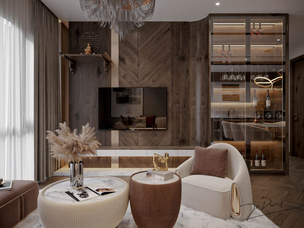  Apartment Interior Model By Dung Tran