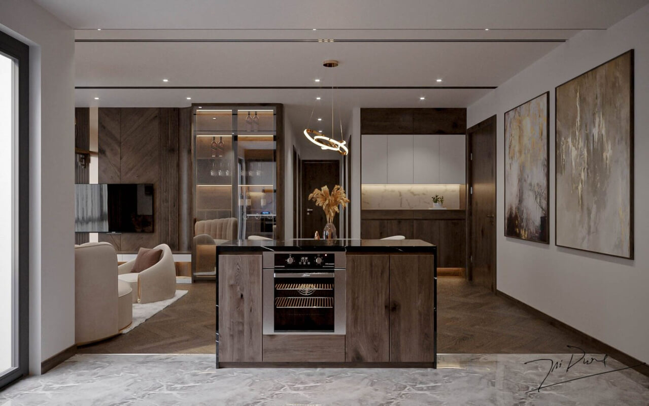  Apartment Interior Model By Dung Tran