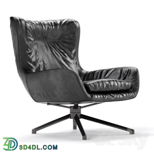 Armchair Jensen Bergere by Minotti