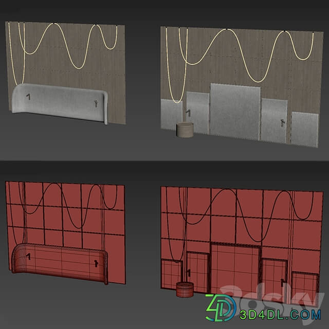 Headboard 3d Wall Panel 21