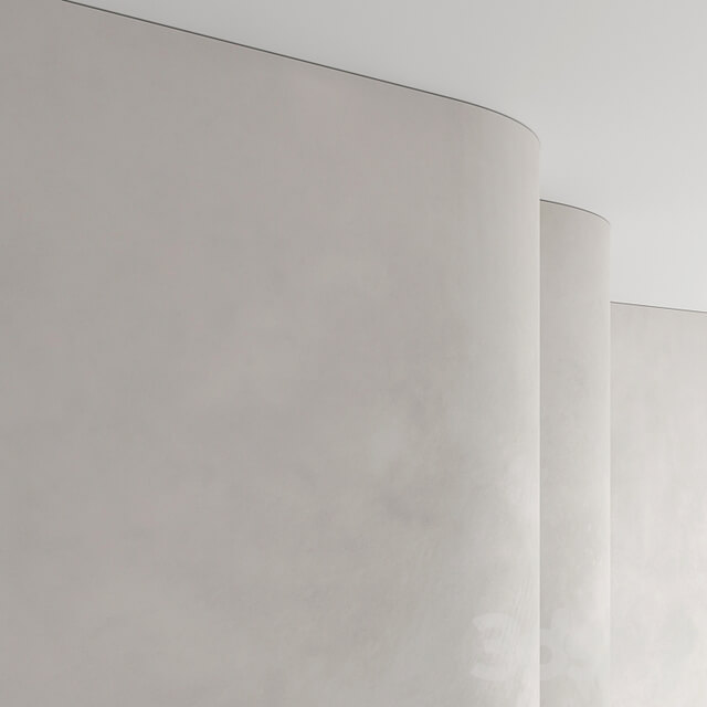 Decorative wall with fireplace set 56