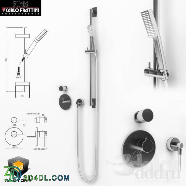 Faucet FIMA CARLO FRATTINI SHOWER SET