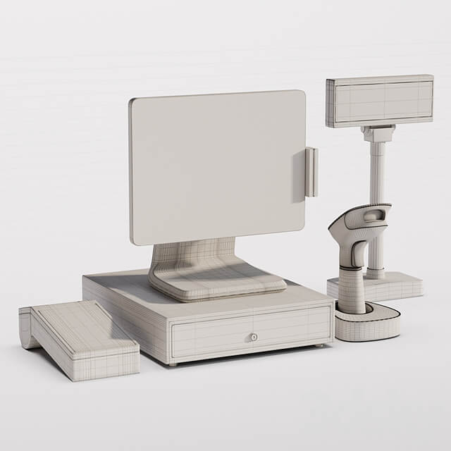 Cash desk, payment terminal, acquiring terminal