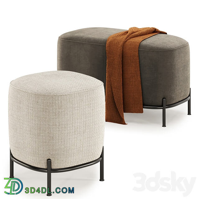 Hemlock Pouf